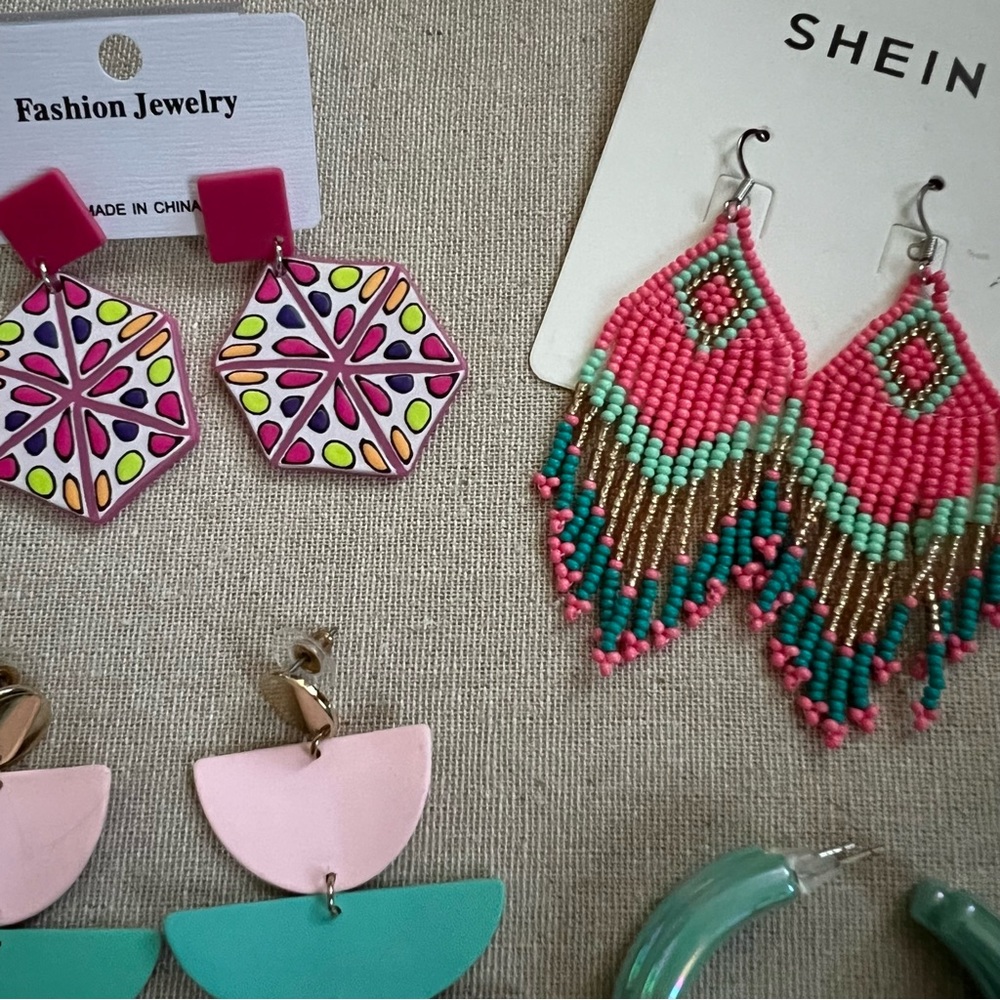 Colorful earrings - Picture 4 of 4